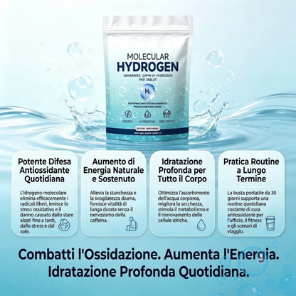 Idrogeno Molecolare™ | Energia, Anti-Age e Idratazione